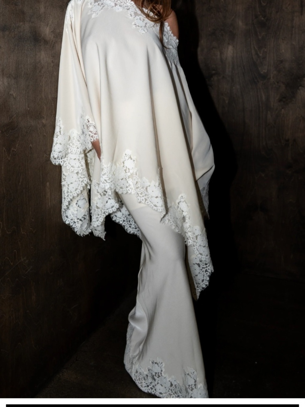 NWT the Bekk Cream Maxi skirt and Poncho